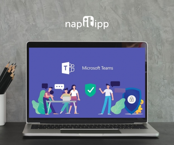 microsoft, microsoft teams, microsoft outlook, e-mail, computer, laptop, office, office table